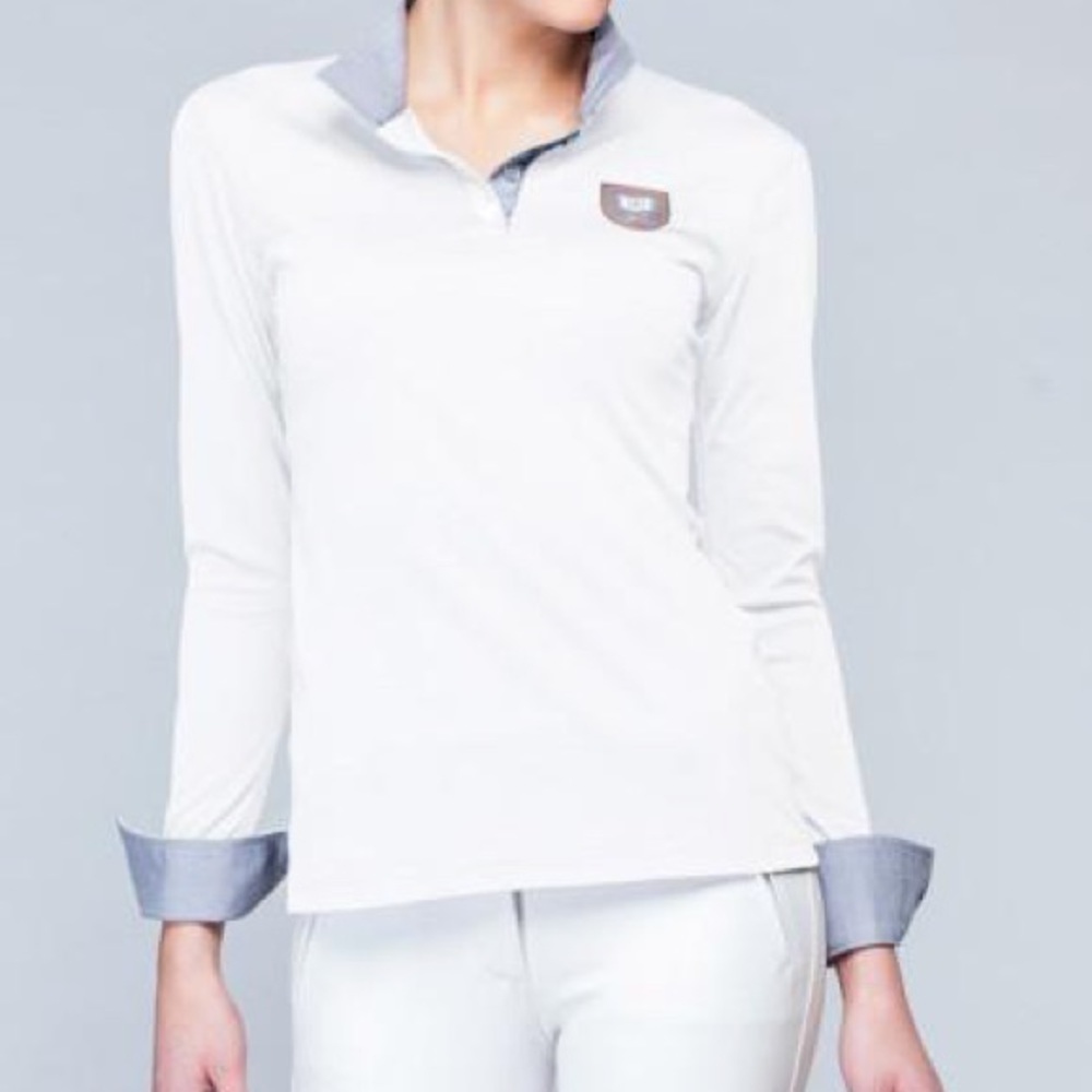 Noel Asmar Equestrian Show Shirt! Brand New